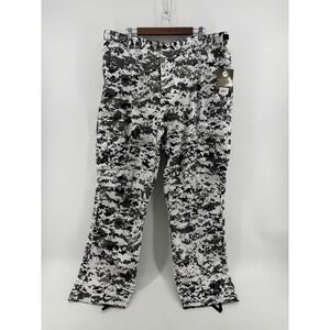 Rothco BDU Military Spec Cargo Pants Mens Gray White City‎ Digital Camo XL NWT